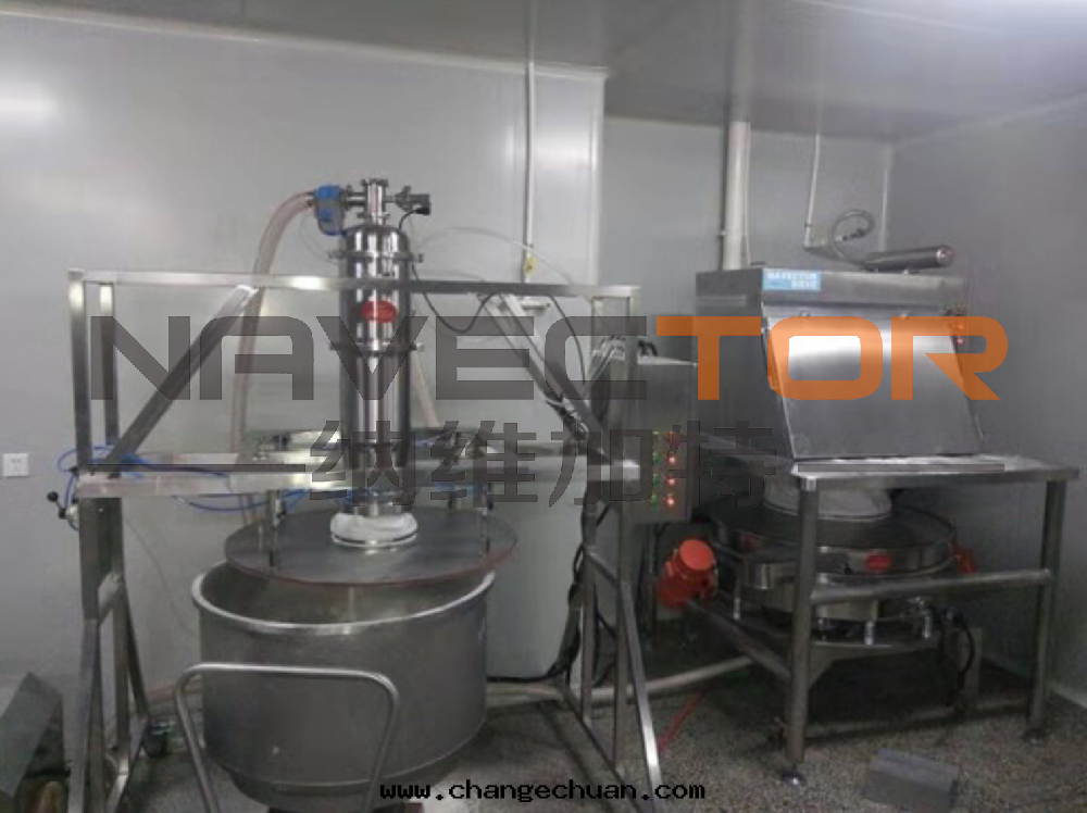 食品無塵(chén)投料篩分生産线